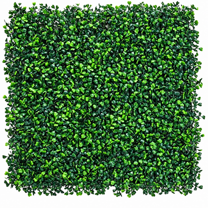 Home Collection 12Pcs Boxwood Grass Wall Panels 20x20"