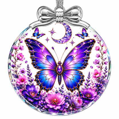 Home Collection Crystal Glass Christmas Ornament Hanging Tree Decoration and Holiday Keepsake Gift