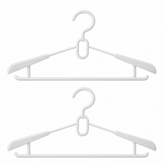 Home Collection 16 Pack Adjustable Clothes Hangers
