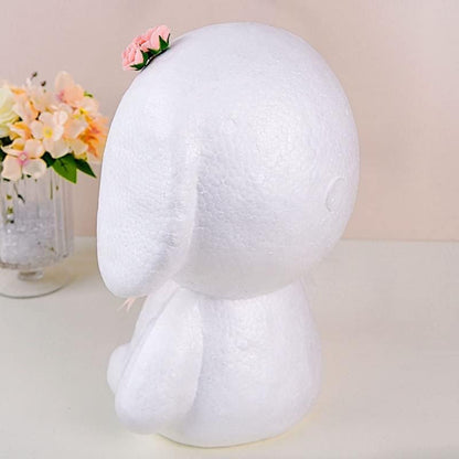Home Collection 3D Puppy Craft Foam 12" White