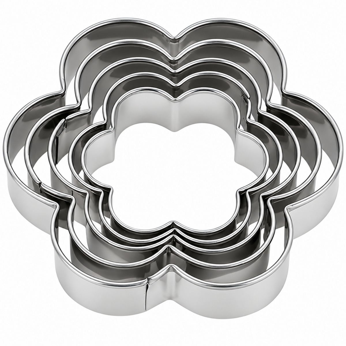 Home Collection Stainless Steel Cookie Cutter Set Thickened Sandwich and Biscuit Molds