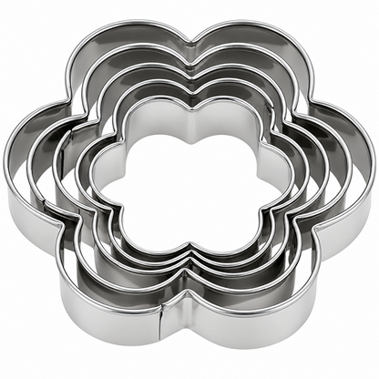 Home Collection Stainless Steel Cookie Cutter Set Thickened Sandwich and Biscuit Molds