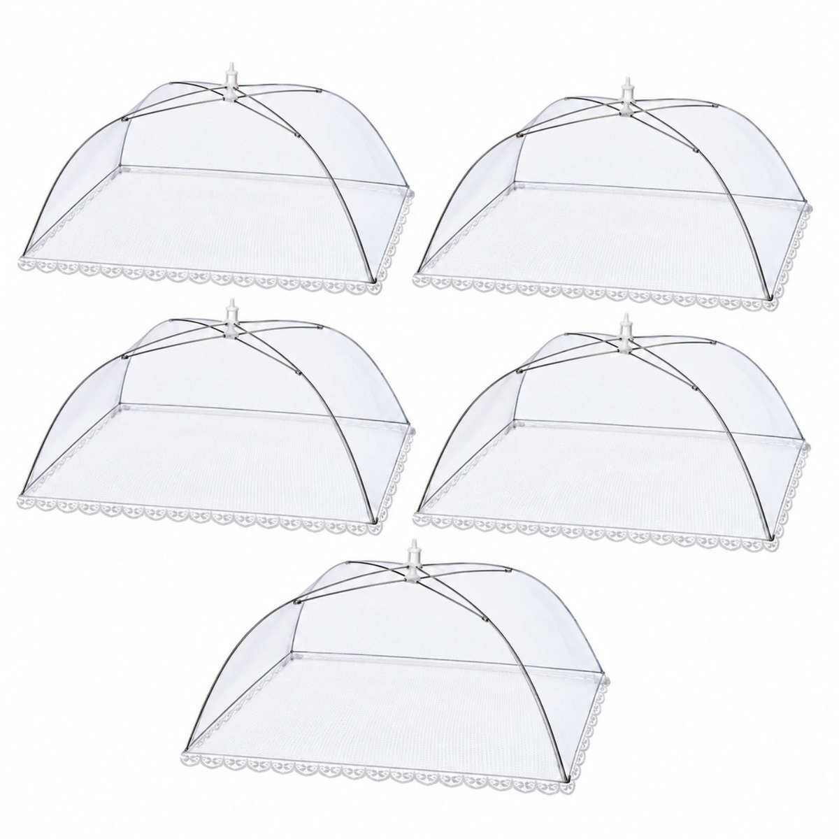 Home Collection Reusable Collapsible Mesh Food Cover Tent for Outdoor Dining
