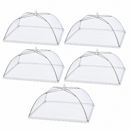 Home Collection Reusable Collapsible Mesh Food Cover Tent for Outdoor Dining