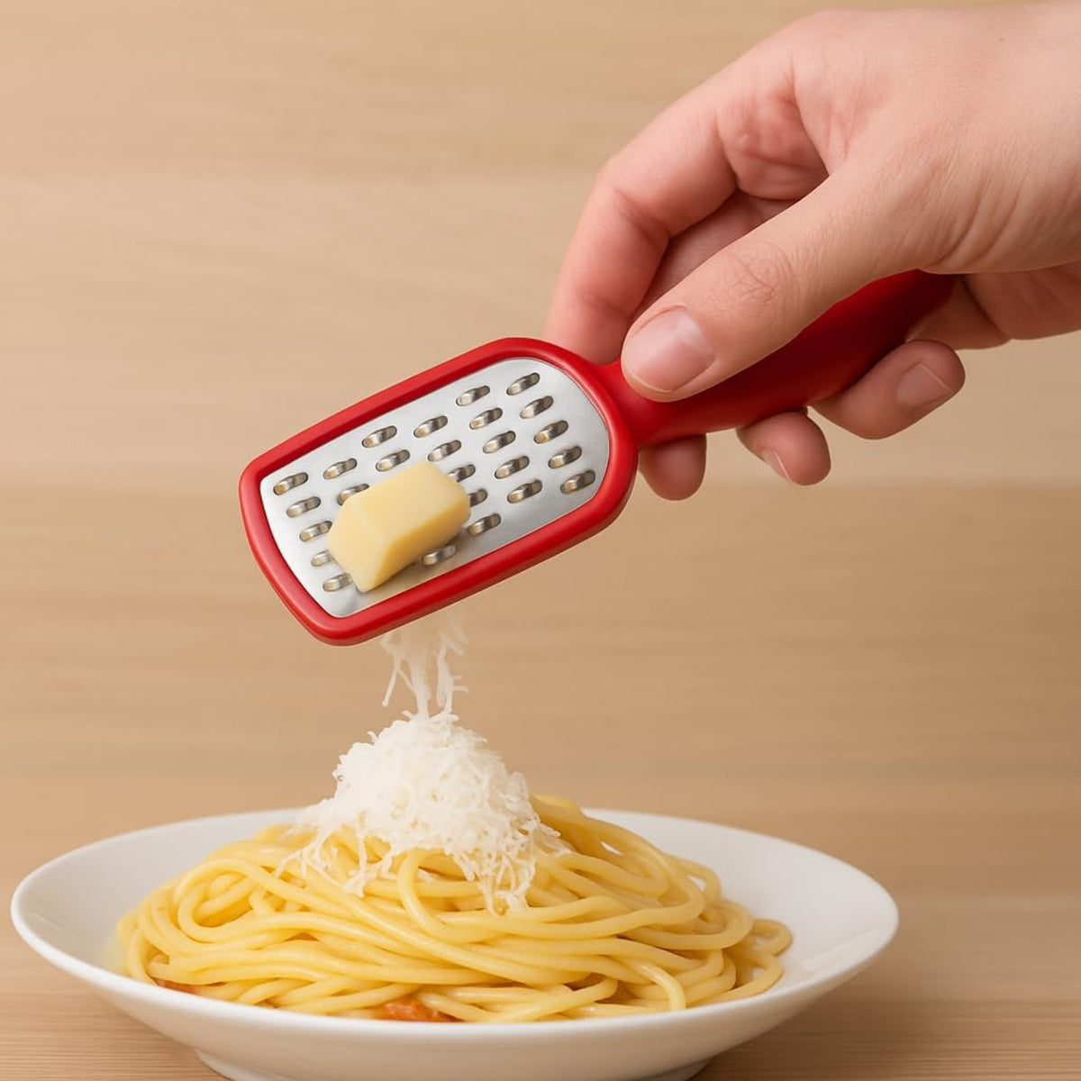 Home Collection Pack of 2 Stainless Steel Mini Grater Cheese Garlic Nutmeg Zester