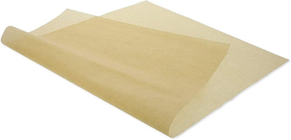 Home Collection 50-Pack 12" Natural Wax Paper Sheets – Square Food Wrappers & Basket Liners