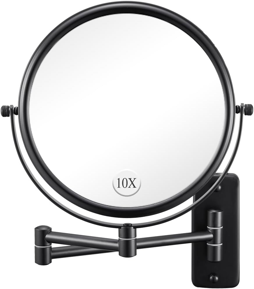 Home Collection Wall Mounted Makeup Mirror 8"