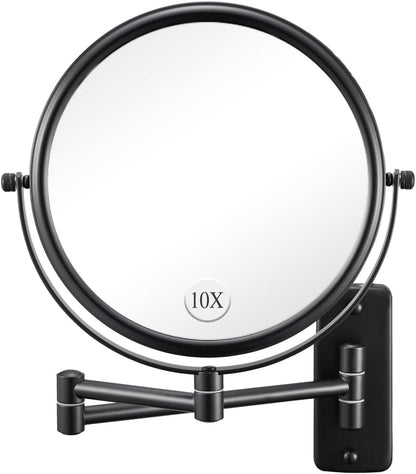 Home Collection Wall Mounted Makeup Mirror 8"