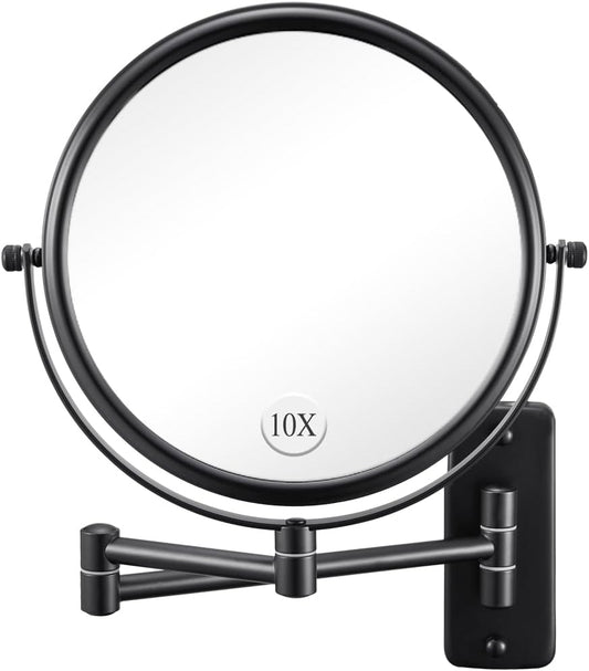Home Collection Wall Mounted Makeup Mirror 8"