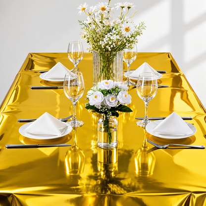 Home Collection 65 ft Mirrored Plastic Aisle Runner