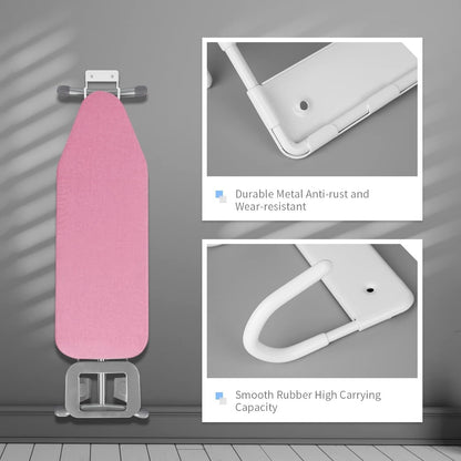 Home Collection Ironing Board Hanger Wall Mount with 5-Inch Hooks