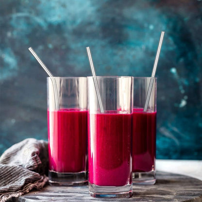 Home Collection 8-Pack 10.5 Inch Stainless Steel Straw for 20-30 OZ Tumbler