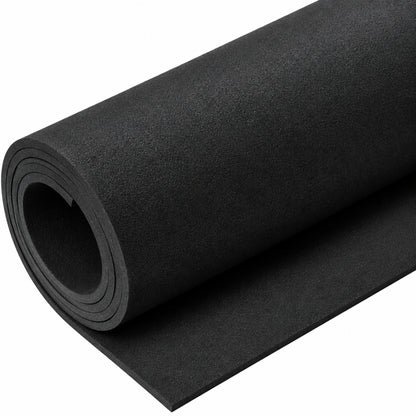 Home Collection 5mm EVA Foam Roll 16" x 59" Black
