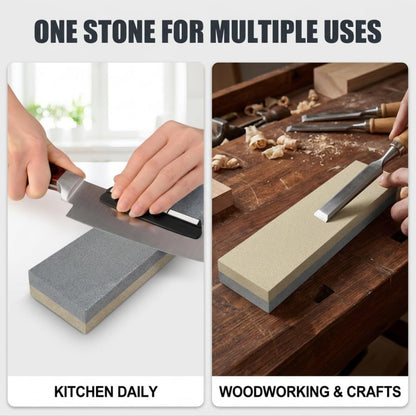 Home Collection Knife Sharpening Stone Dual Sided 240/360