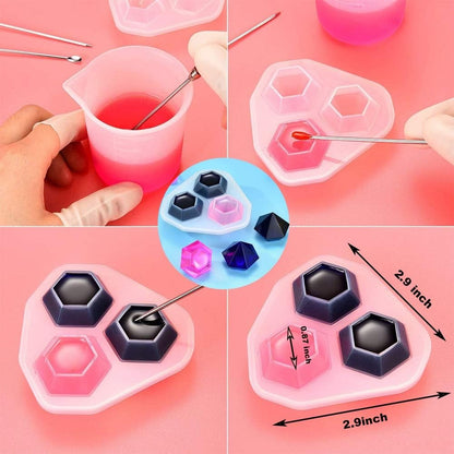 Home Collection 229Pcs DIY Jewelry Casting Mold Kit