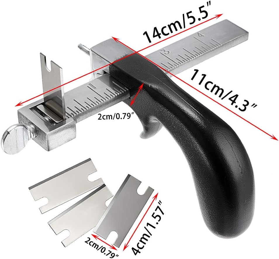 Home Collection Leather Strap Cutter Tool
