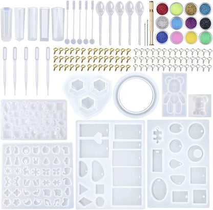 Home Collection 229Pcs DIY Jewelry Casting Mold Kit