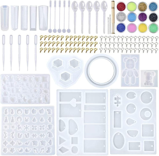 Home Collection 229Pcs DIY Jewelry Casting Mold Kit