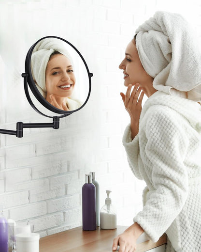 Home Collection Wall Mounted Makeup Mirror 8"
