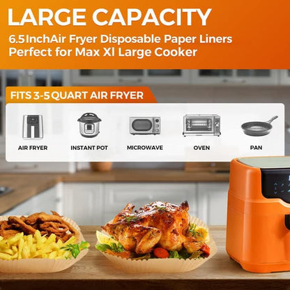 Home Collection 100 Pcs Air Fryer Paper Liners