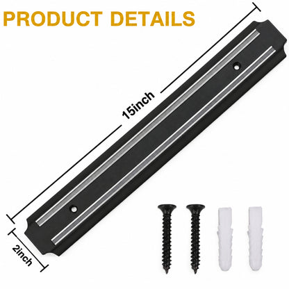 Home Collection Magnetic Knife Strips Set of 2 15 Inch