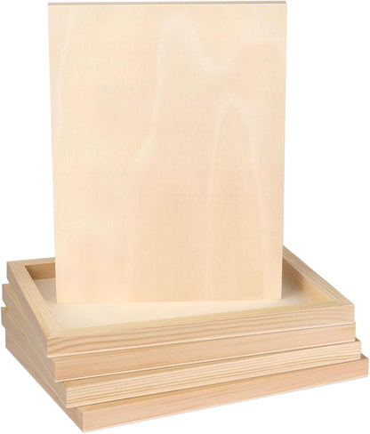 Home Collection 5Pcs Unfinished Wood Panel Boards