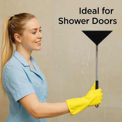 Home Collection Extendable Telescopic Shower Squeegee Window Cleaner
