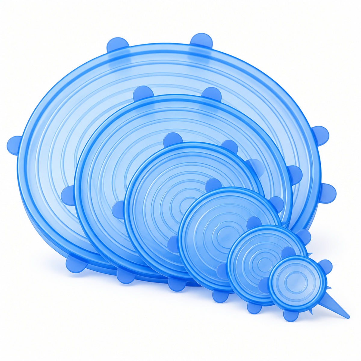 Home Collection 6-Pack Stretch Silicone Lids
