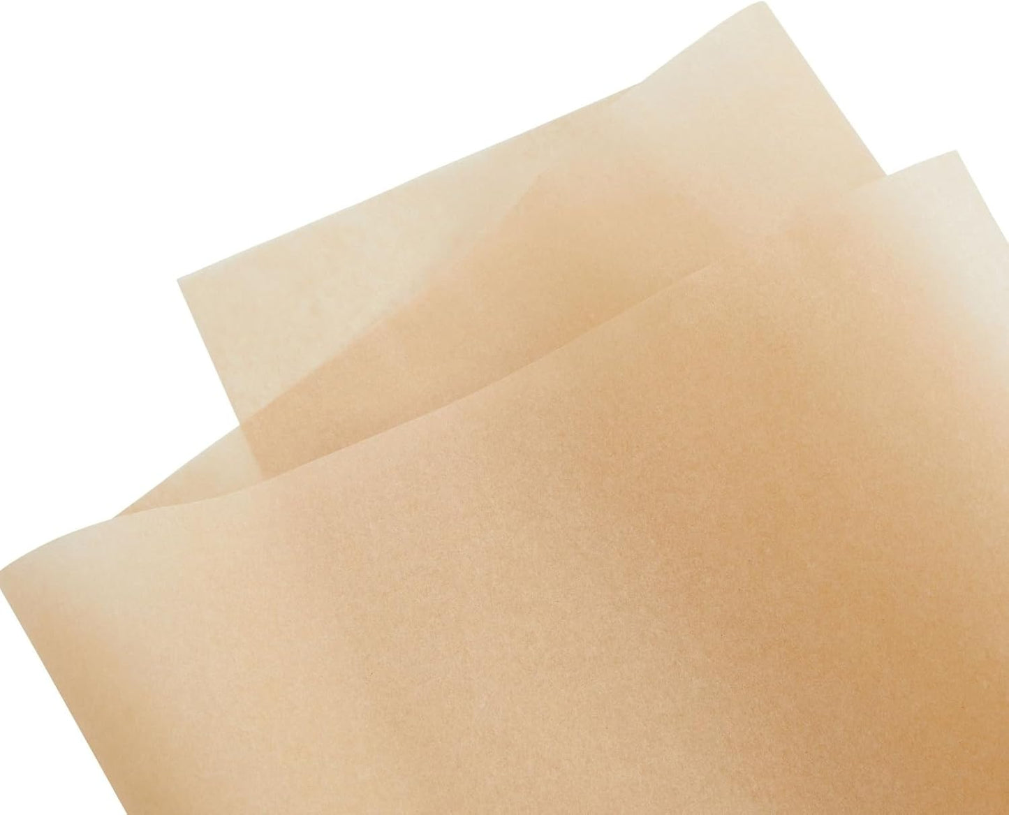 Home Collection 50-Pack 12" Natural Wax Paper Sheets – Square Food Wrappers & Basket Liners