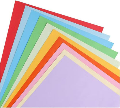 Home Collection 100 Sheets 10 Colors Copy Paper 8.5" x 11"