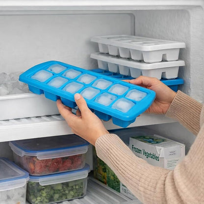 Home Collection 4-Pack Stackable Ice Cube Trays