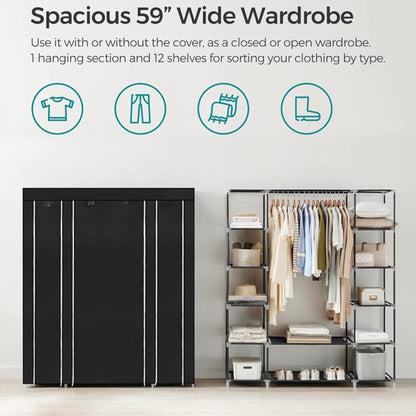 Portable Wardrobe Closet