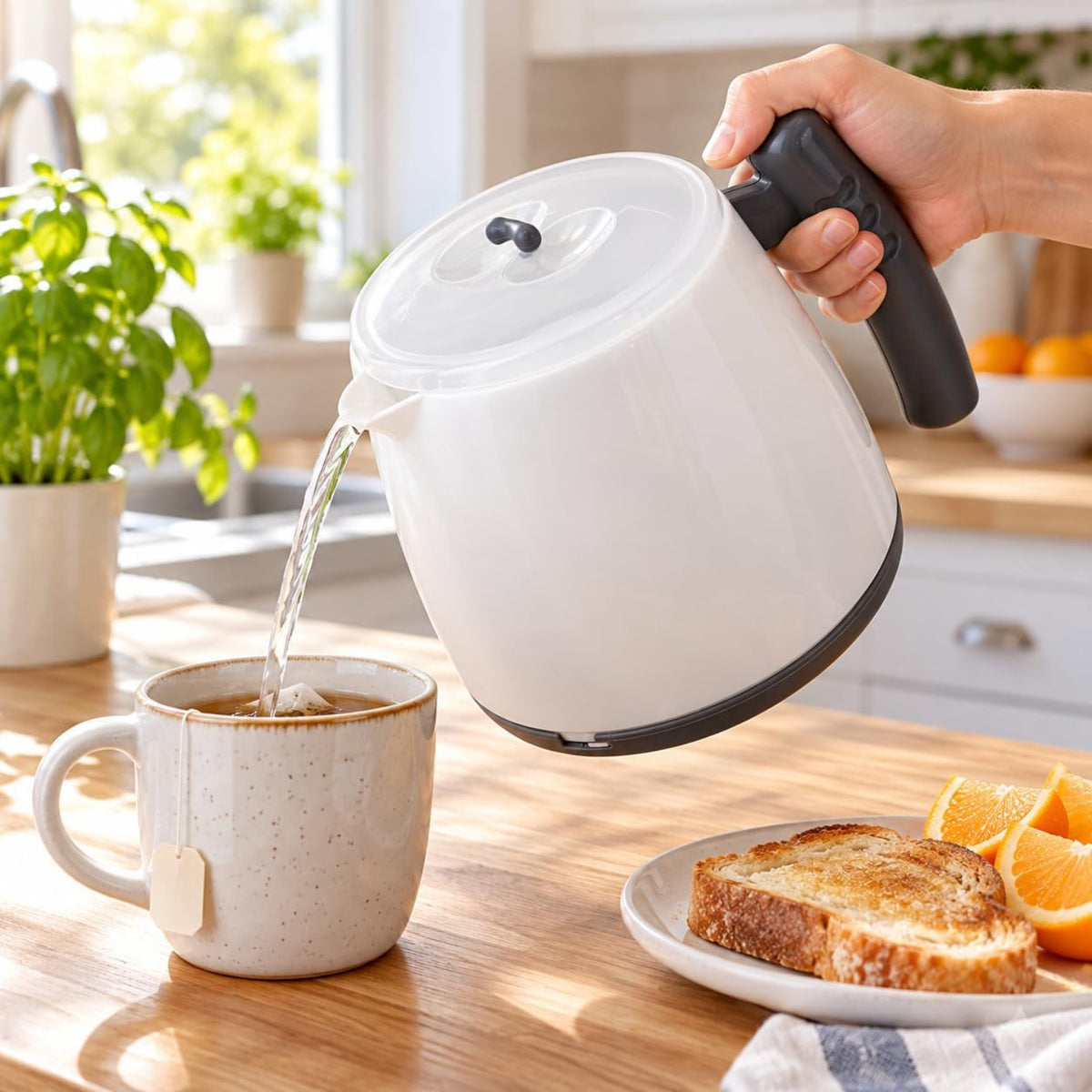Home Collection Microwave Tea Kettle Hot Pot Water Boiler