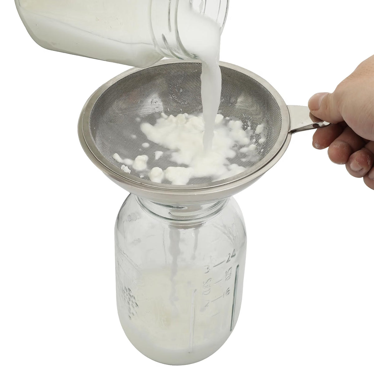 Home Collection Stainless Steel Bottle Filling Funnel for Oil Juice Coffee and Food