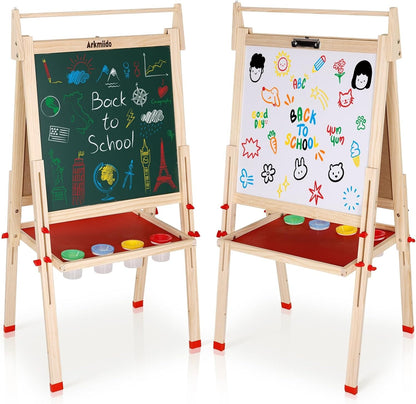 Home Collection Adjustable Wooden Art Easel