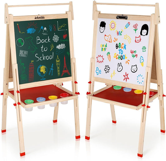 Home Collection Adjustable Wooden Art Easel