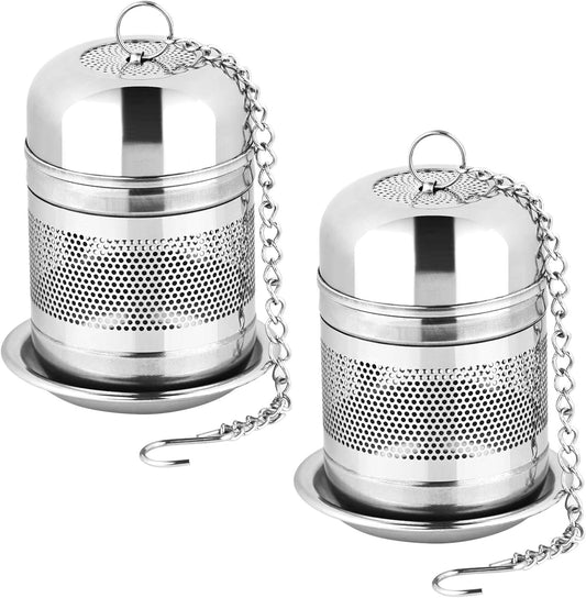 Home Collection 2Pcs Stainless Steel Tea Infuser Strainers