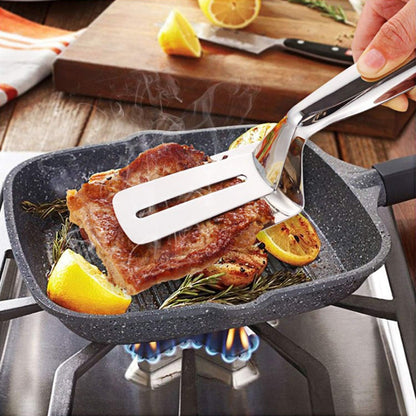 Home Collection 3-in-1 Steak Clamp Tongs
