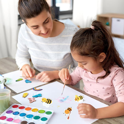 Home Collection 1000Pcs Cute Bumble Bee Stickers