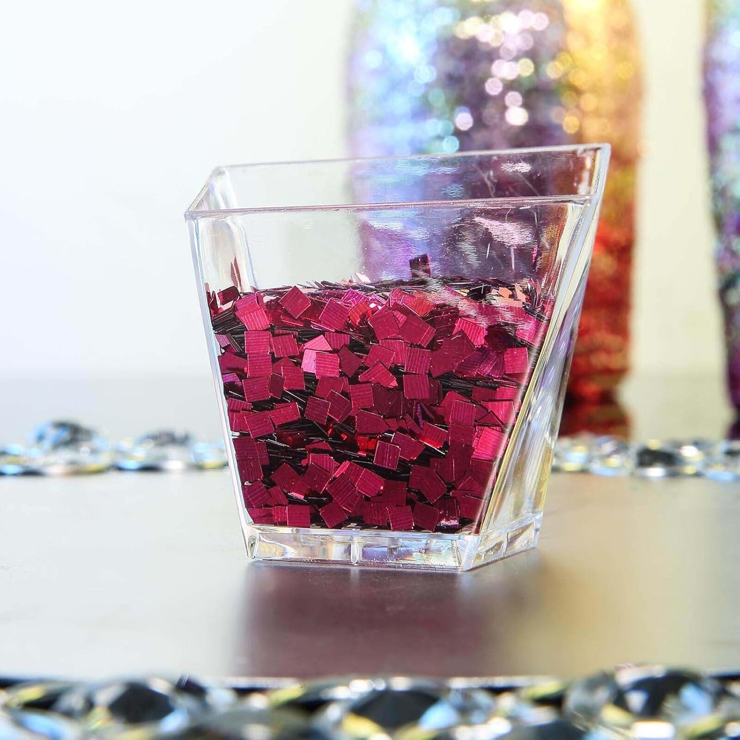 Home Collection 50g Hot Pink Sparkly Chunky Glitter
