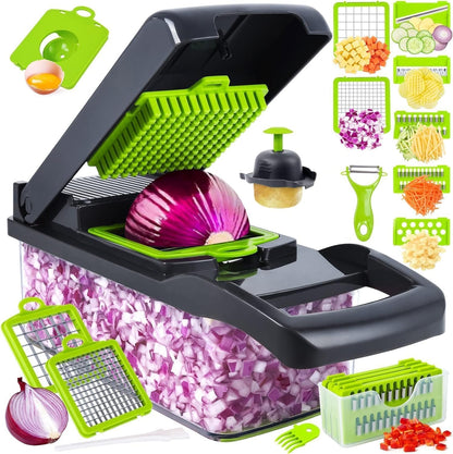 Home Collection 14-in-1 Vegetable Chopper with Container