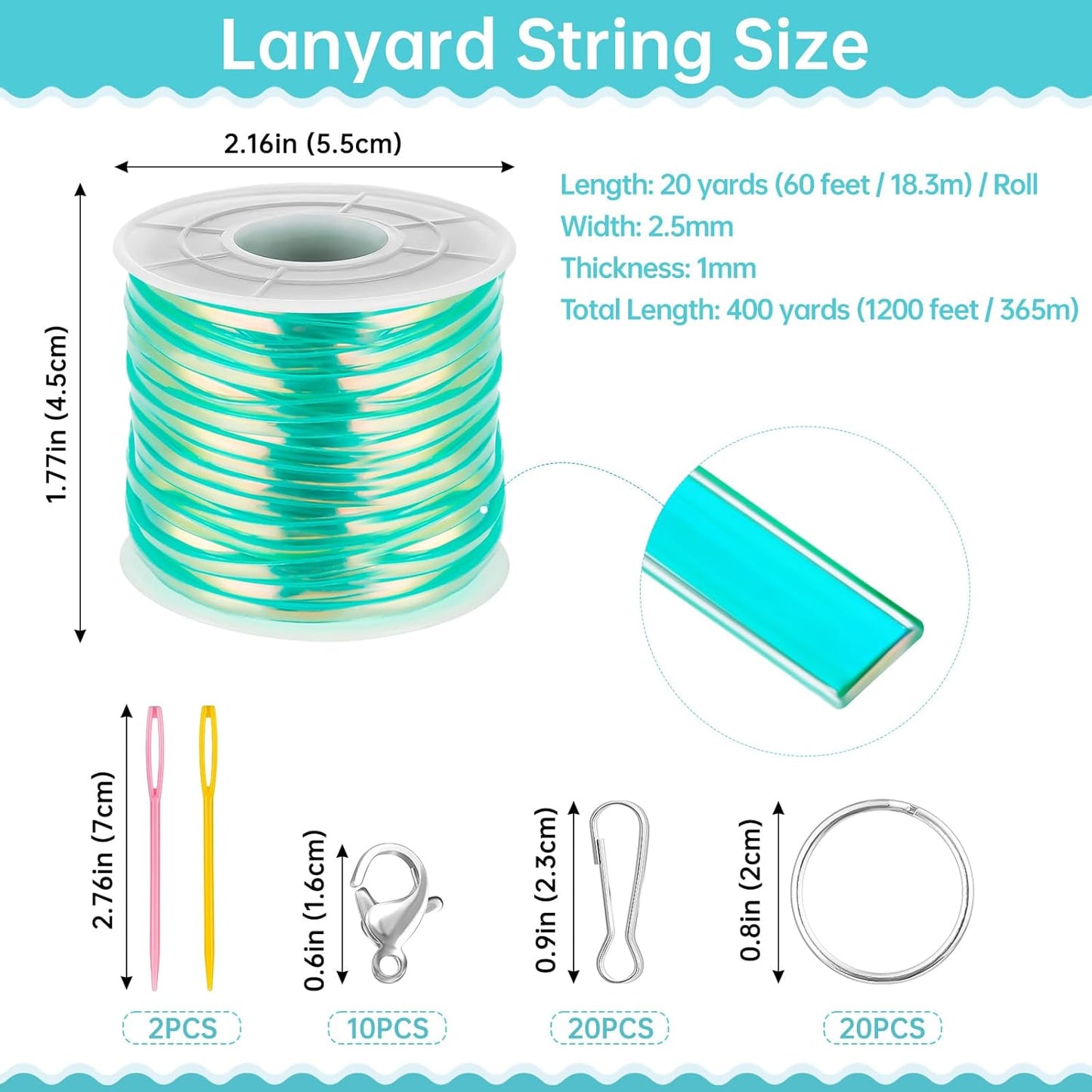 Home Collection Lanyard Gimp String Boondoggle Kit