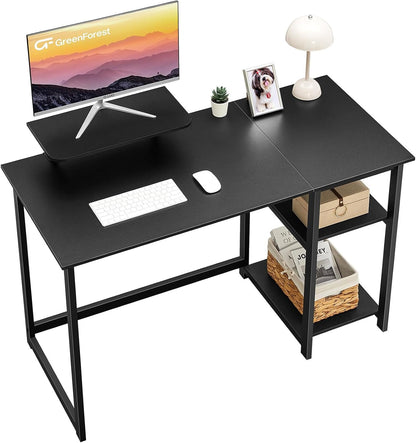 Home Collection Computer Home Office Desk with Monitor Stand 47"