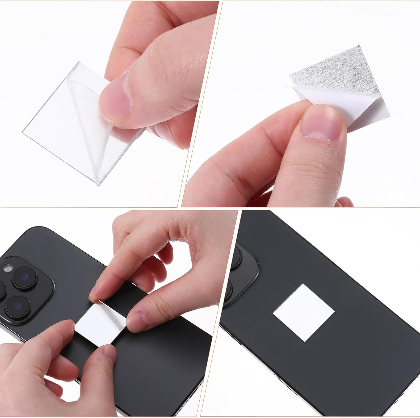 Home Collection 200 Pcs 1-Inch Mini Square Mirror Tiles