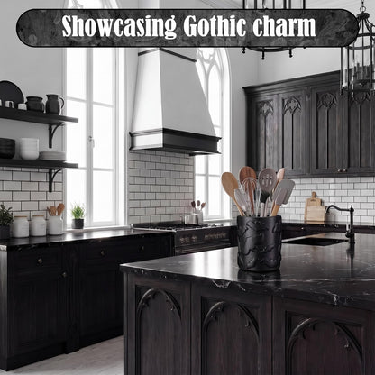 Home Collection Countertop Large Ceramic Kitchen Utensil Holder