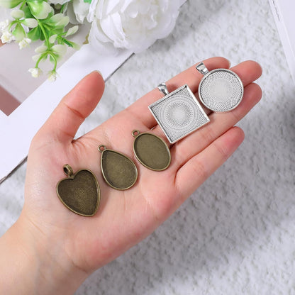 Home Collection Cabochon Gems Resin Pendant Kit