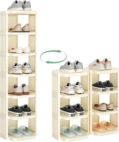 Home Collection 8-Tier Vertical Stackable Shoe Rack