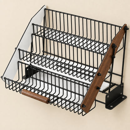 Home Collection 3-Tier Pull-Down Spice Rack Organizer
