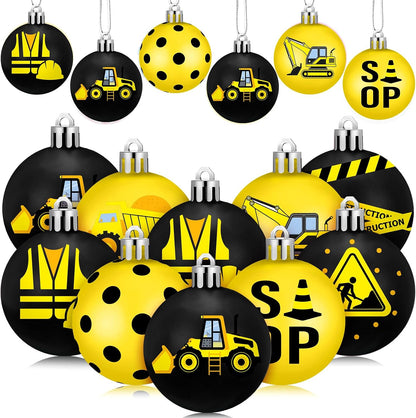 Home Collection Pack of 40 Mini Christmas Ball Ornaments 1.2 Inch Hanging Xmas Tree Decorations