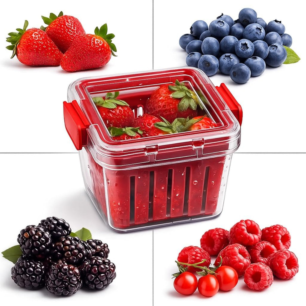 Home Collection Fruit and Vegetable Saver Storage Basket